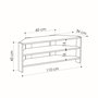 Hanah Home Thales Corner - Blanco
